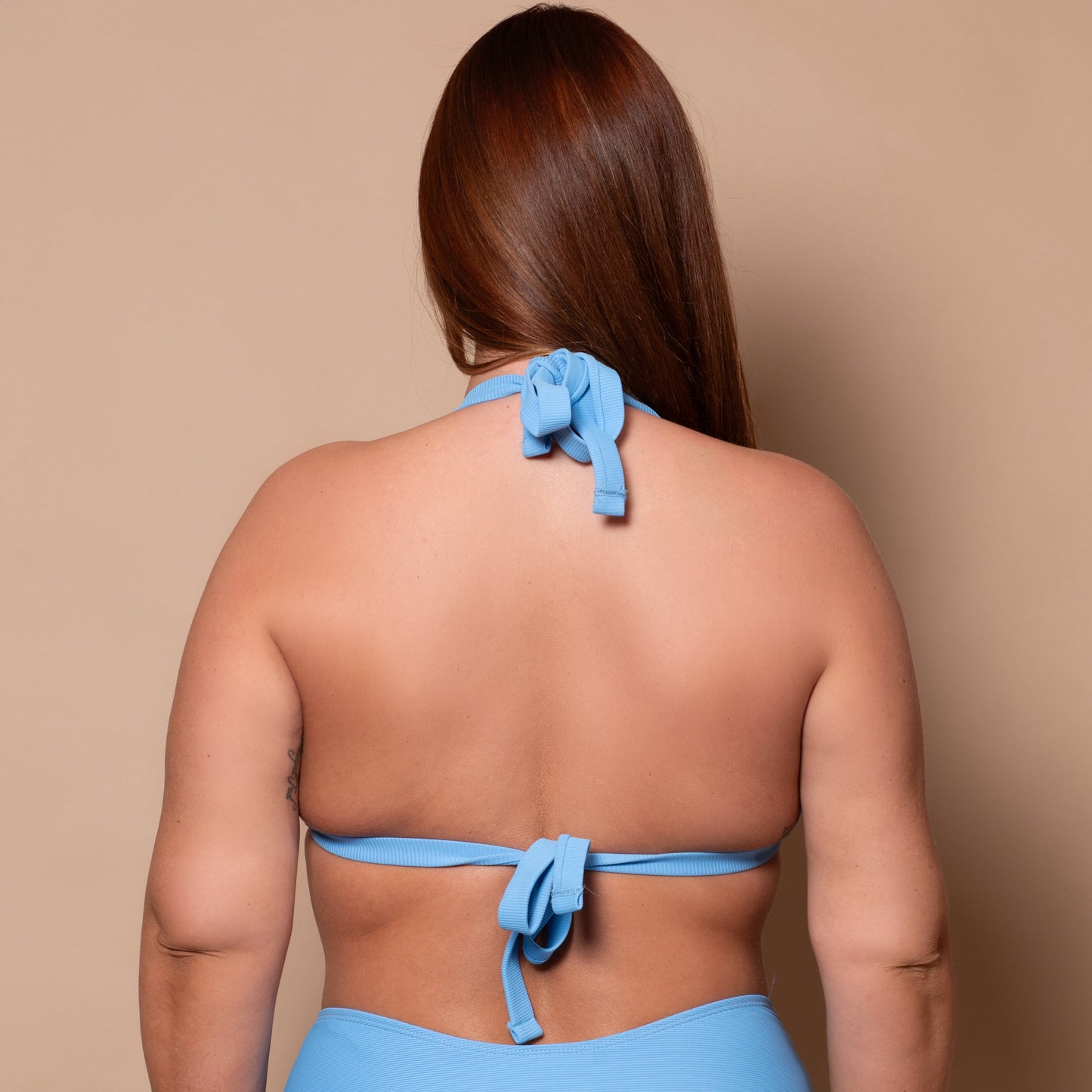 Azur Poolblue Triangle Bikini Top