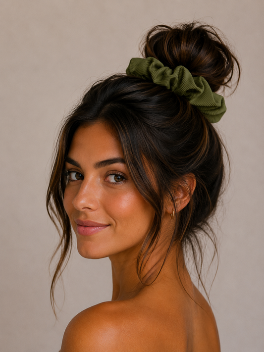 Khaki Scrunchie