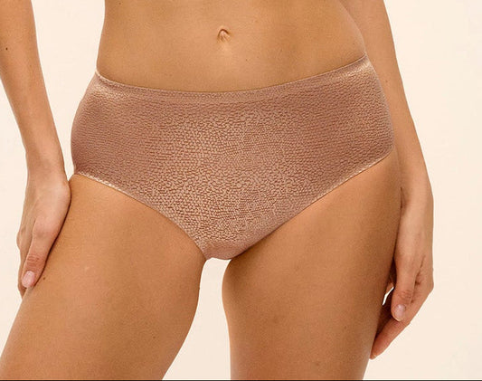 woman wearing matching briefs