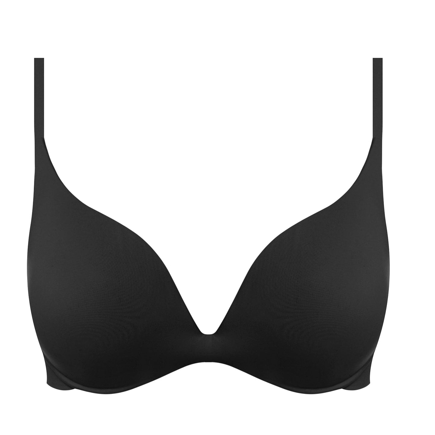 black push up t-shirt bra