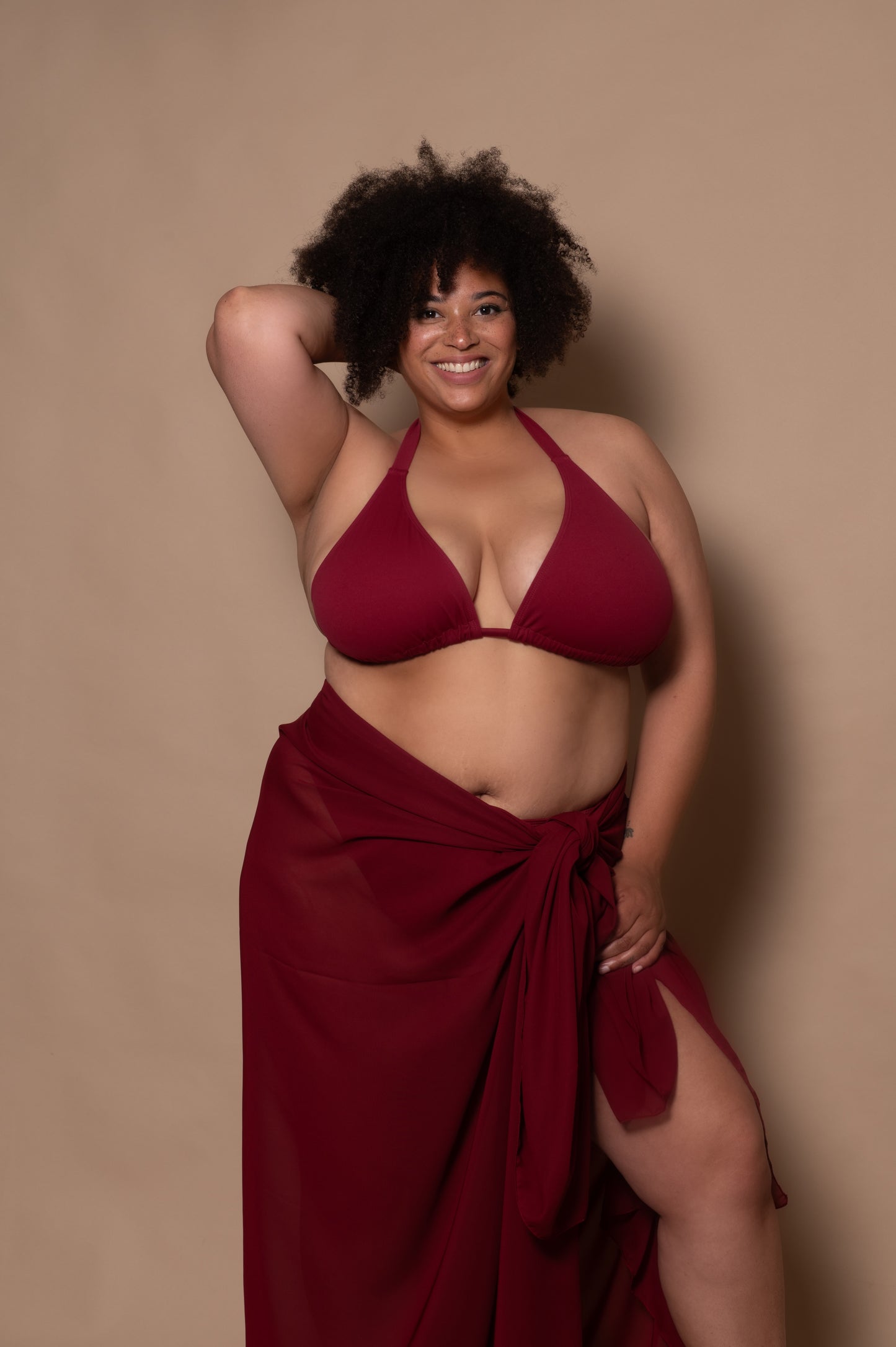 Pomegranate Oversized Pareo