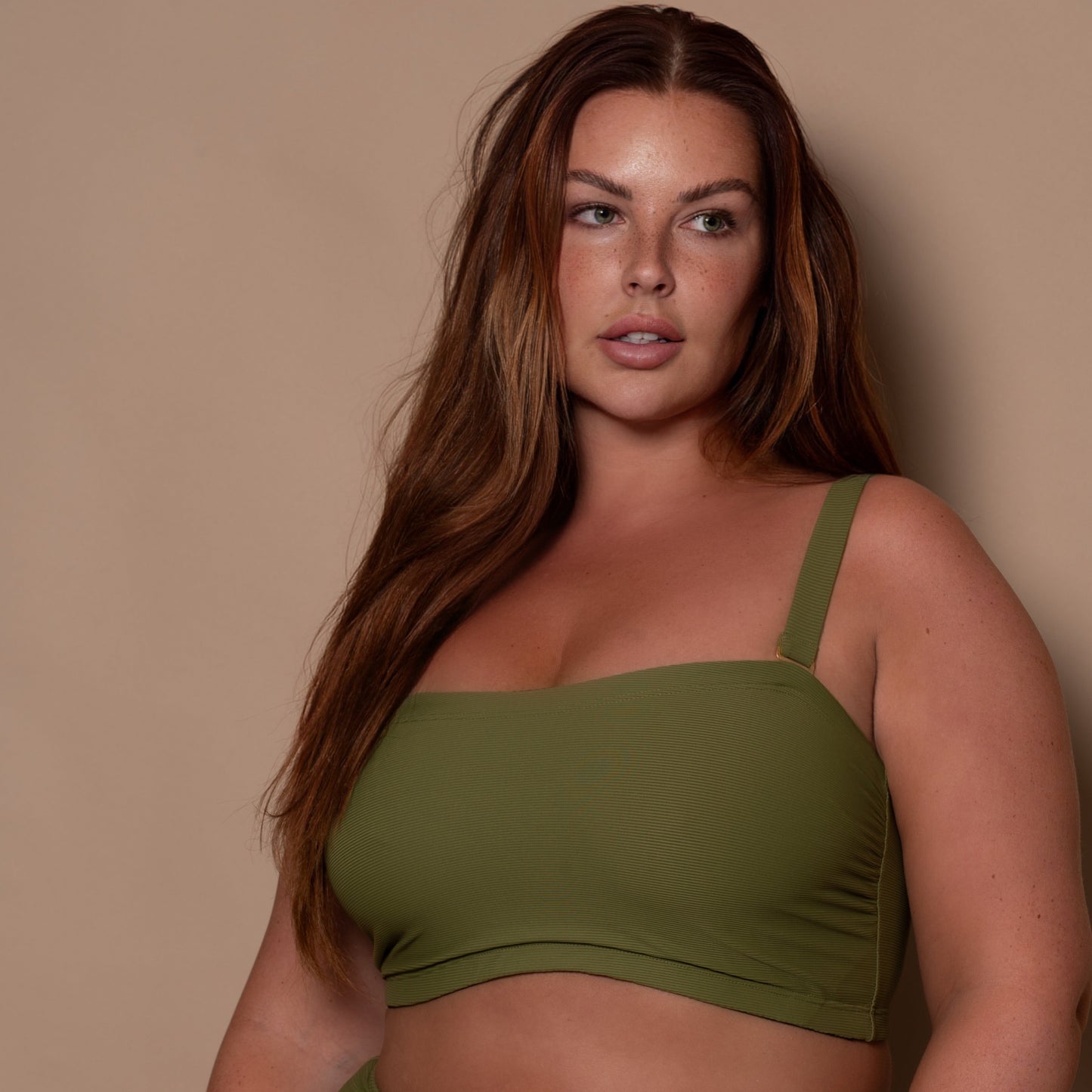 Earth Bandeau Multiway bikinitop