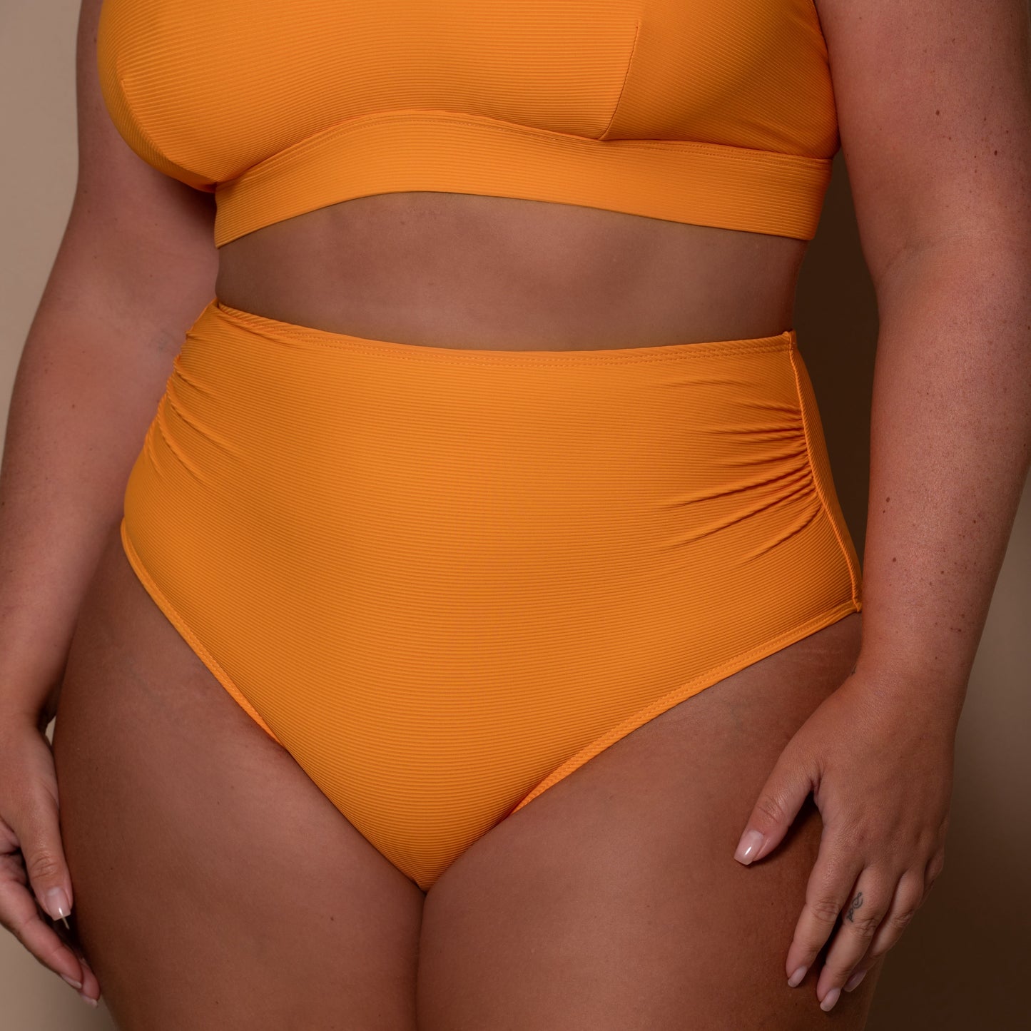 Sunflower High Waist Bikini Briefs