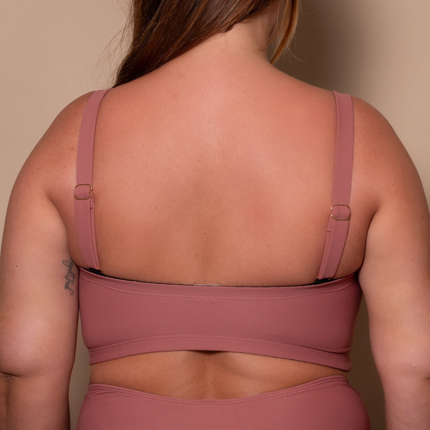 Rosewood Bandeau Multiway Bikini Top