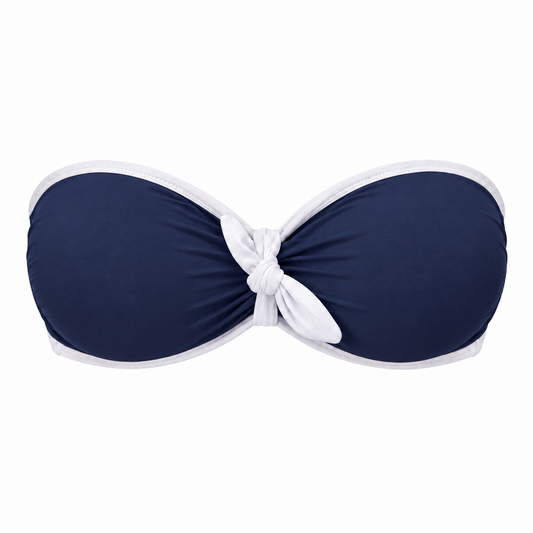Azur Navy Bandeau Multiway Bikini Top