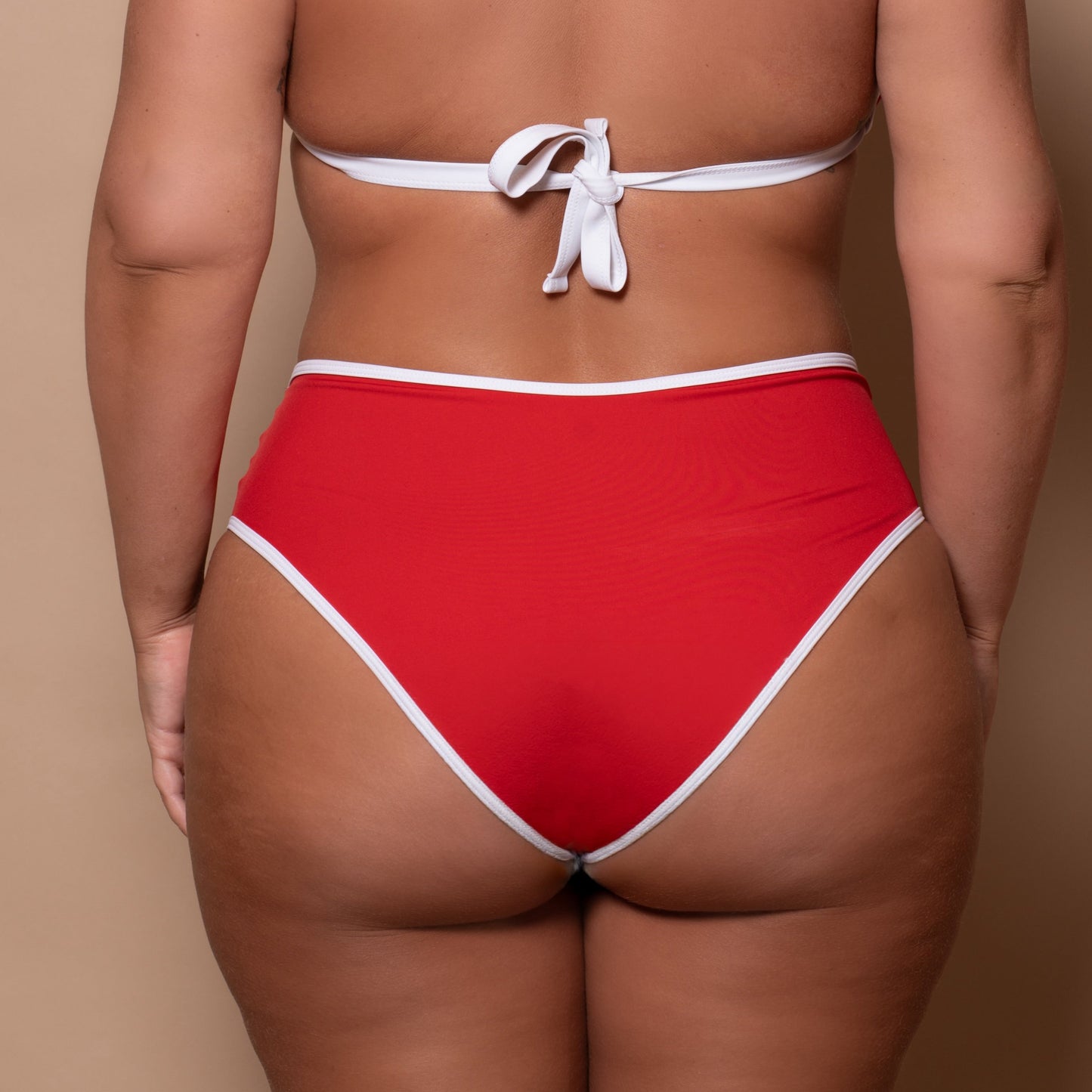 Azur Red Bikini Briefs