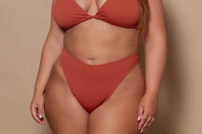 Rust Red Bikini Thong