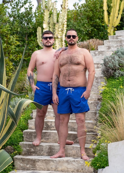 Men Swim Short Classic Fit Royal Blue