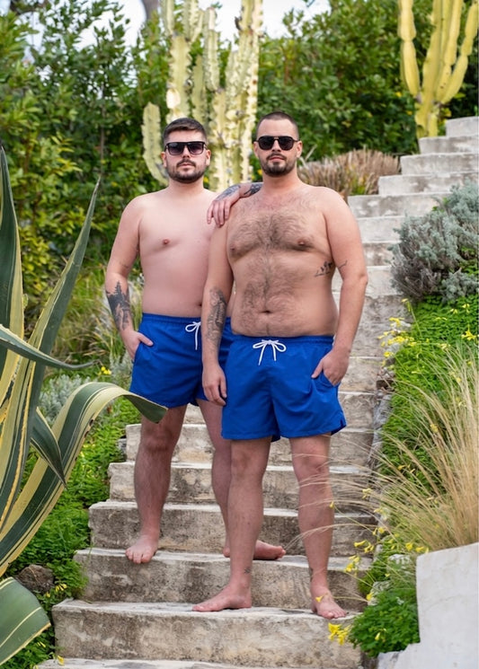 Men Swim Short Classic Fit Royal Blue