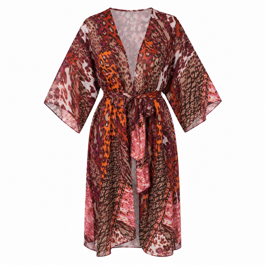 Oversized Kimono Earth
