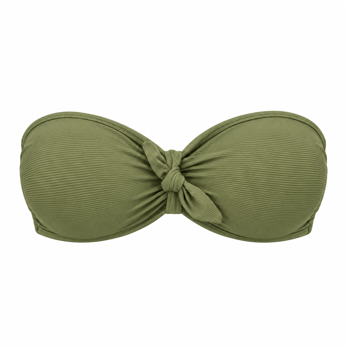 Khaki Bandeau Multiway Bikini Top
