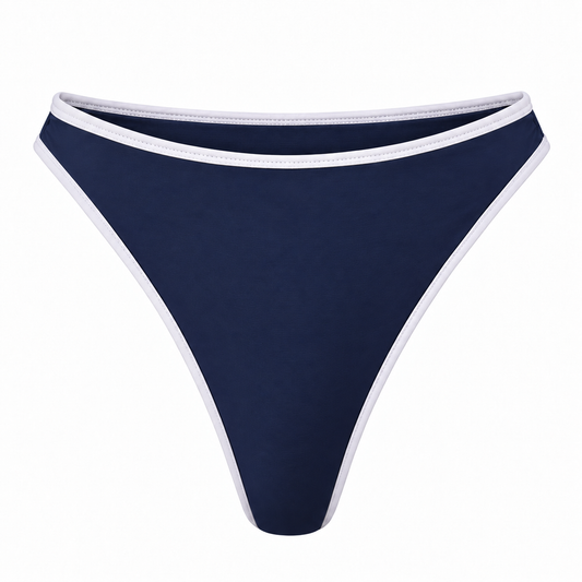 Azur Navy Bikini Thong