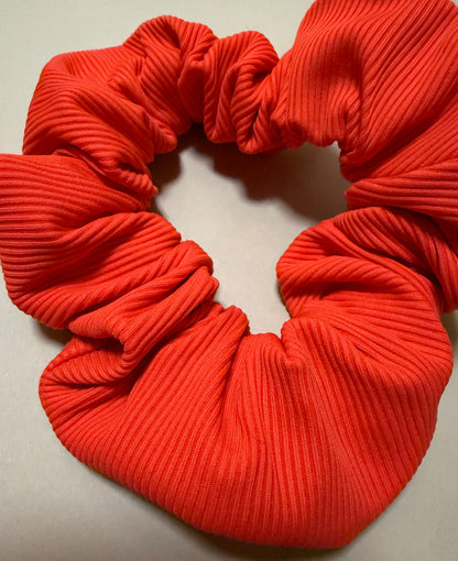 Azur Oranje Scrunchie