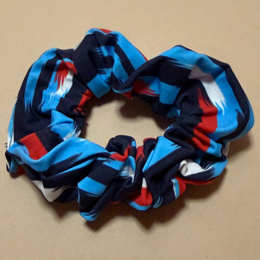 Azur Print Scrunchie