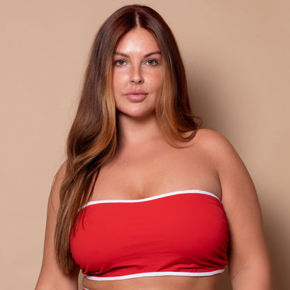 Azur Rood Bandeau Multiway Bikini Top