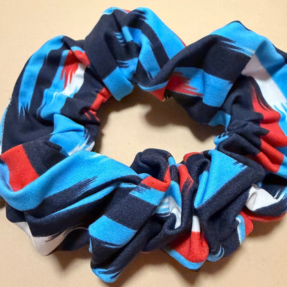 Azur Print Scrunchie