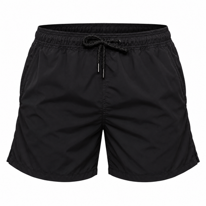 Short De Bain Homme Classique Noir