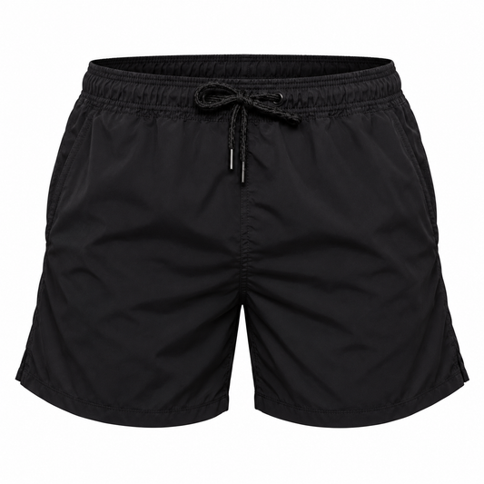 Men Swim Short Classic Fit Black