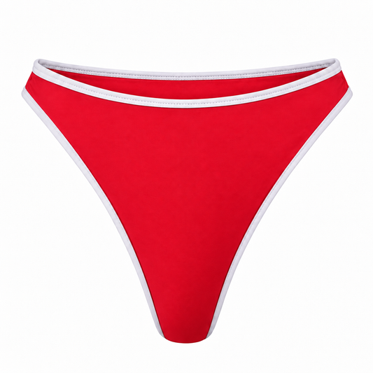 Azur Red Bikini Thong