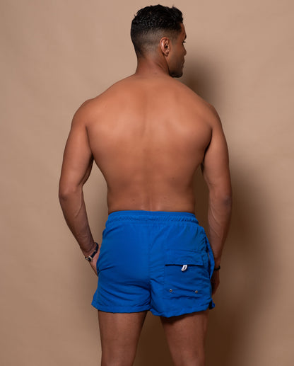Men Swim Short Tailored Fit Royal Blue