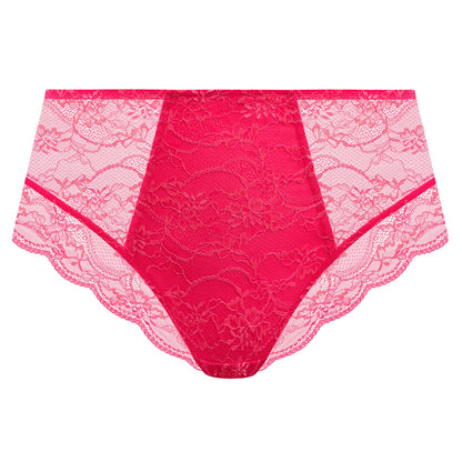 a pink lace lingerie short