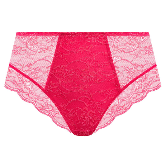 a pink lace lingerie short