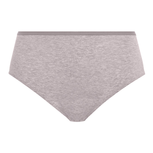 Gray underwear on a white background