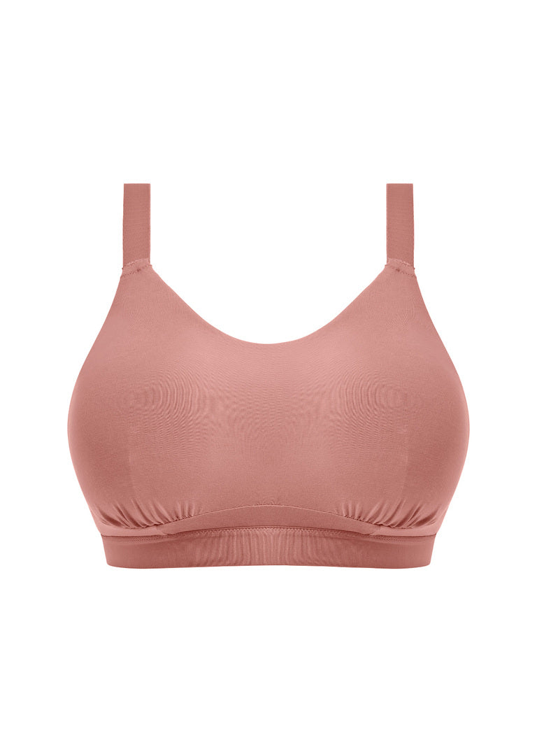 Elomi Downtime - bralette - Ash Rose