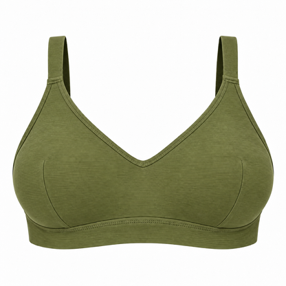 Kaki Full Bikini Top