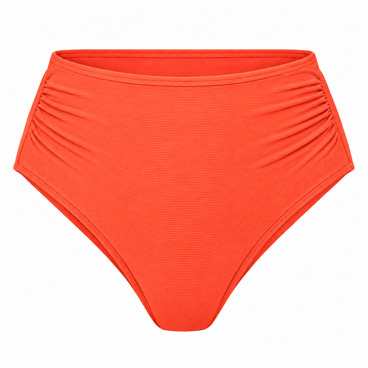 Slip Taille Haute Orange