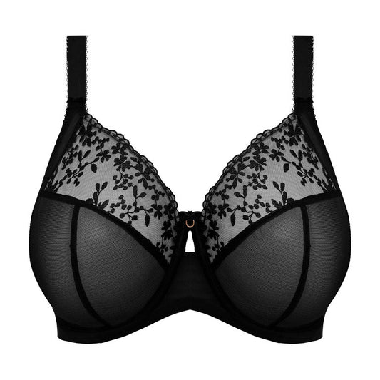 Elomi Zarla - stretch banded bra - Black