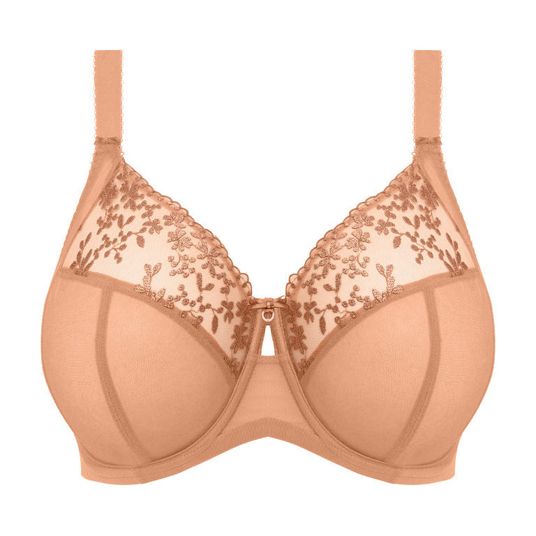 Elomi Zarla - stretch banded bra - Café au Lait