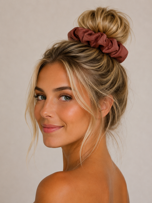 Rosewood Scrunchie