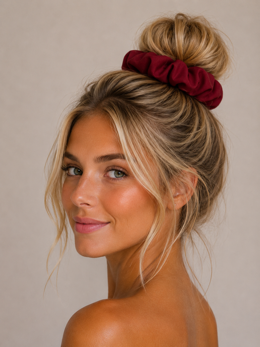 Pomegranate Scrunchie