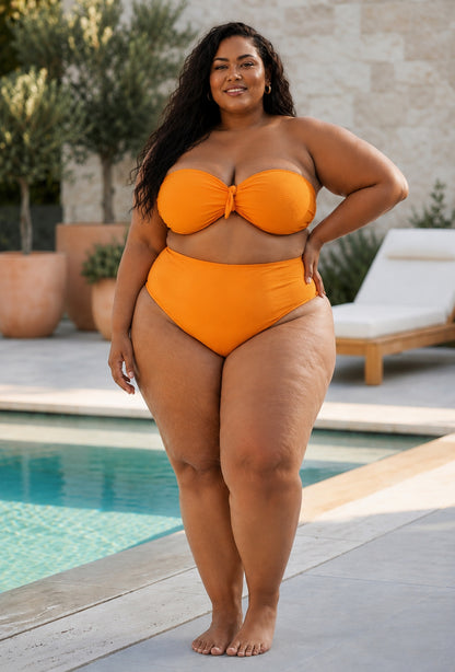 Sunflower High Waist Bikini Briefs