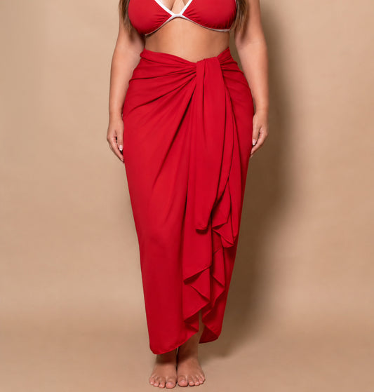 Azur Red Pareo