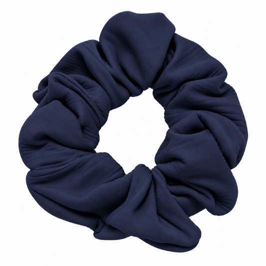 Azur Navy Scrunchie