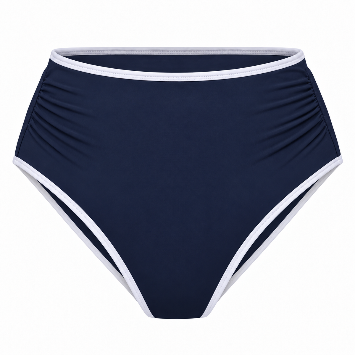 Azur Navy High Waist Bikini Briefs