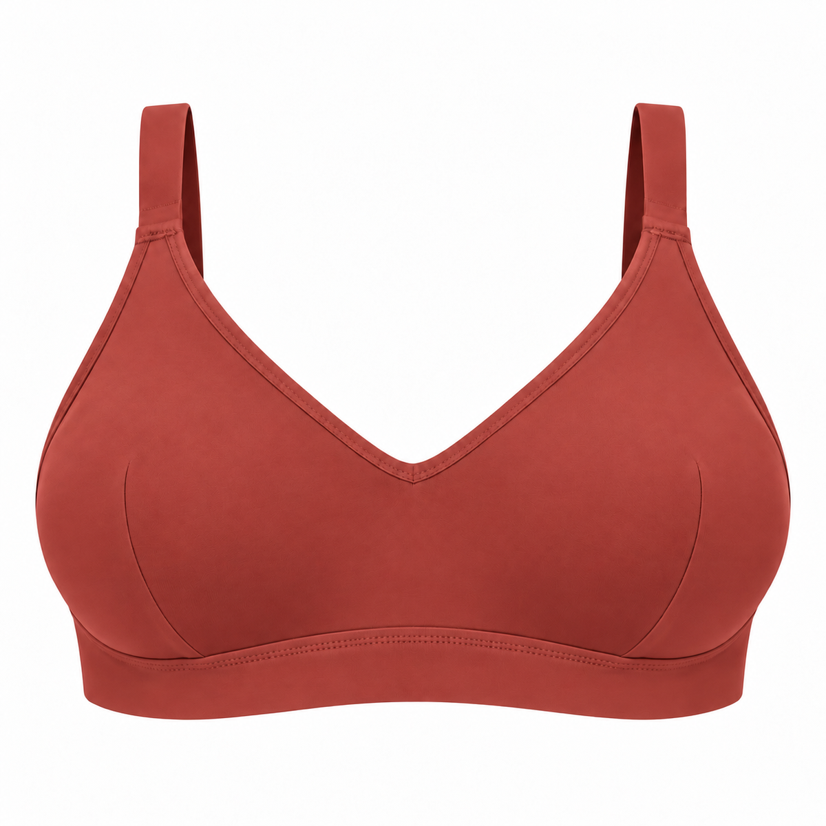 Roest Rood Full Bikini Top