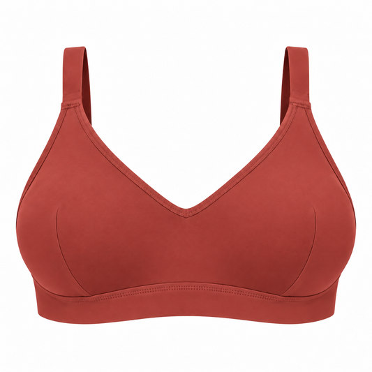 Roest Rood Full Bikini Top