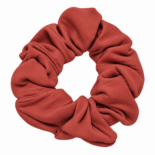 Roest Rood Scrunchie