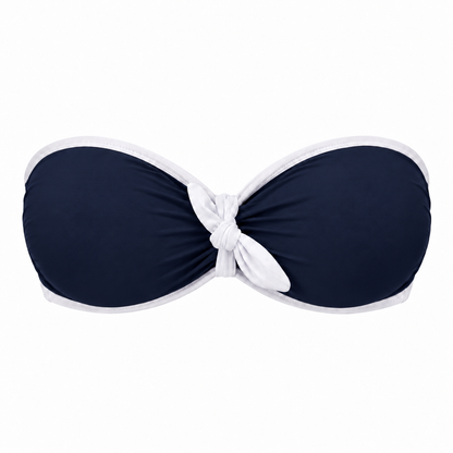 Azur Navy Bandeau Multiway Bikini Top