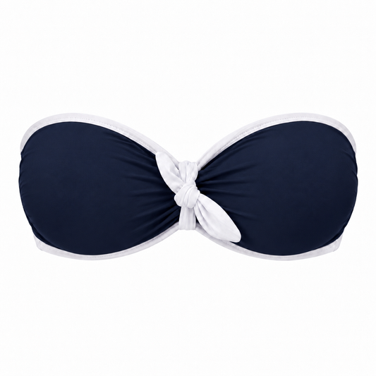 Azur Navy Bandeau Multiway Bikini Top