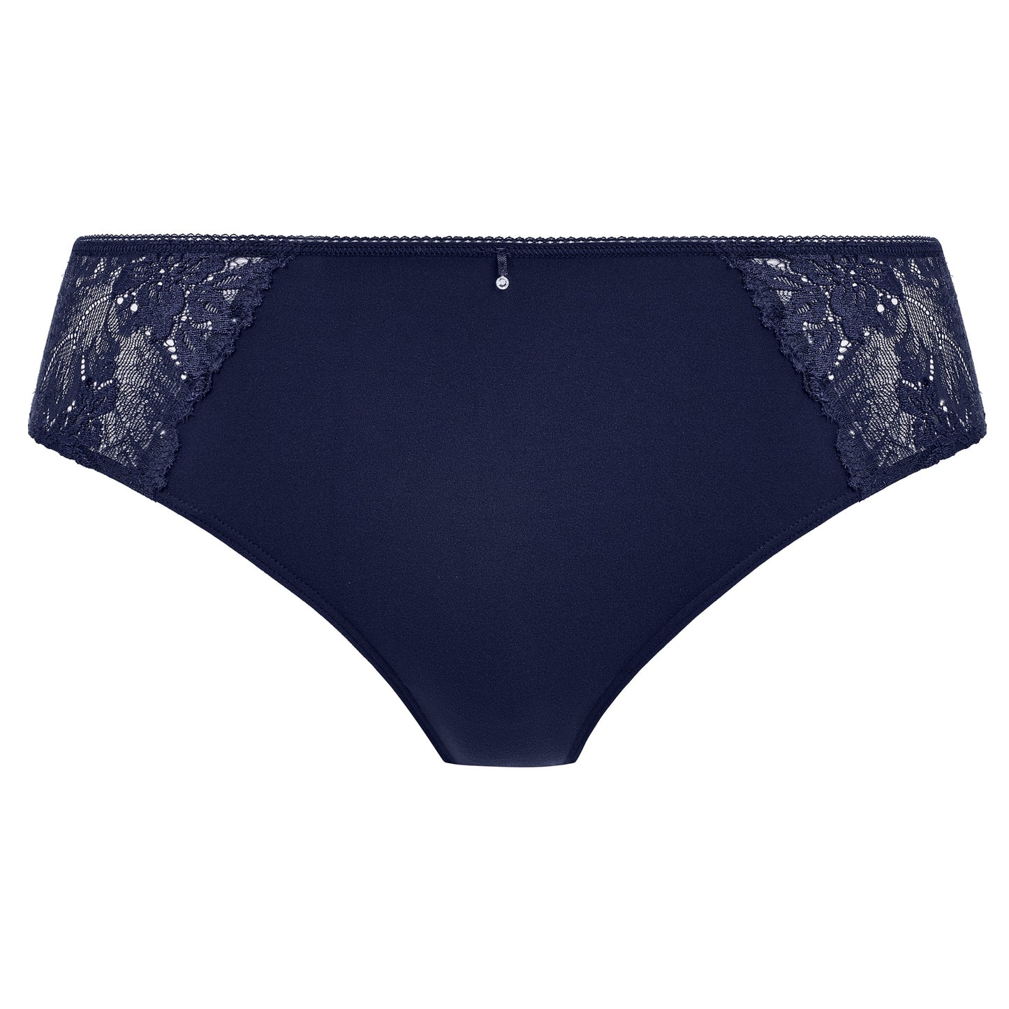 dark blue lace brief with little strass details