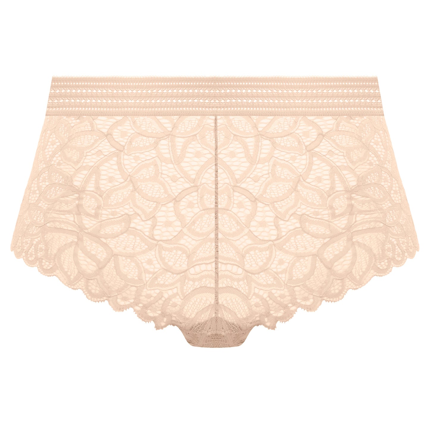 lace lingerie shorts in nude color