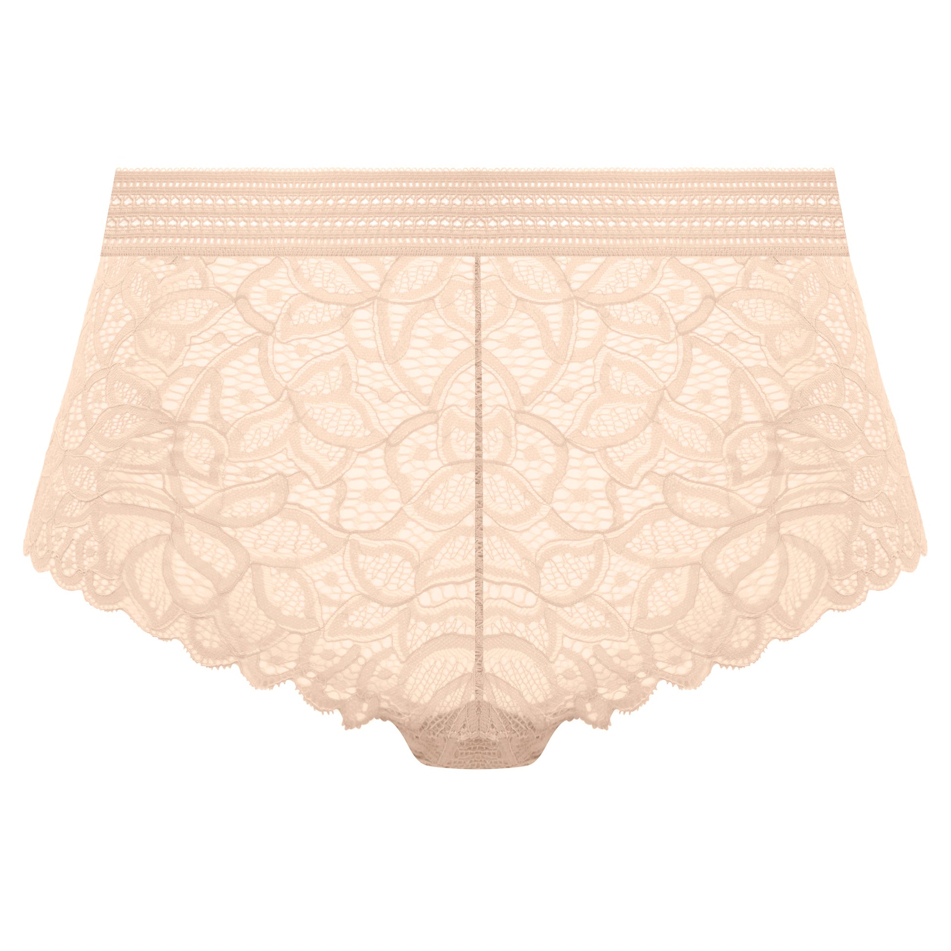 lace lingerie shorts in nude color