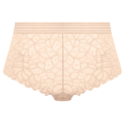 lace lingerie shorts in nude color