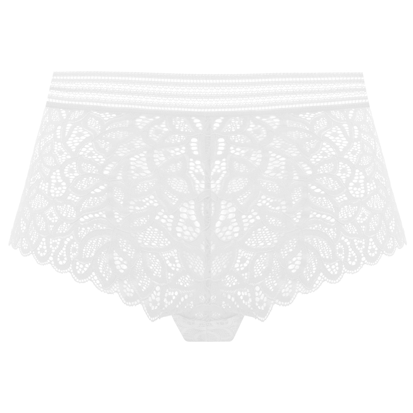 white lace women's lingerie short