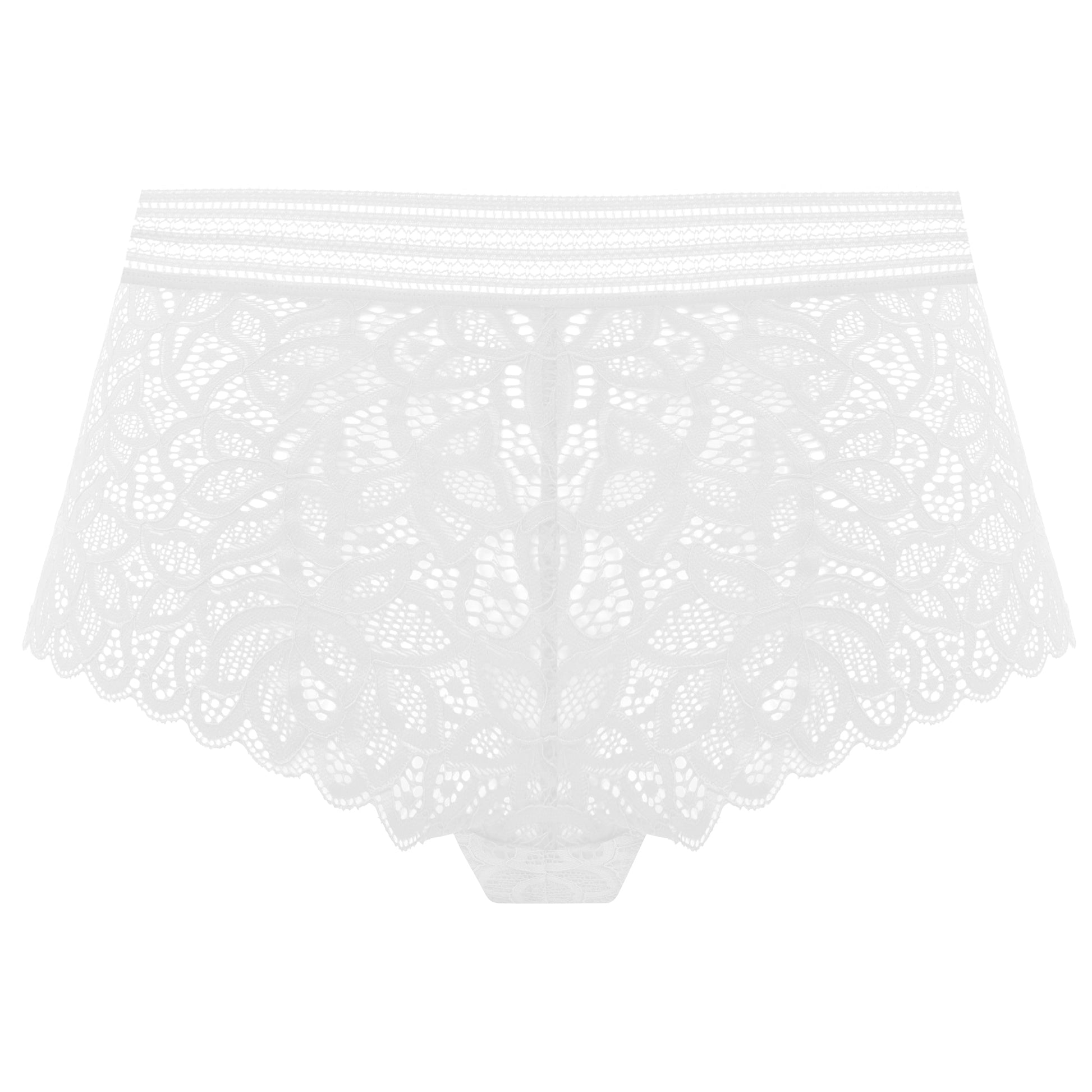 white lace women's lingerie short