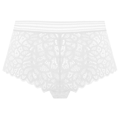white lace women's lingerie short